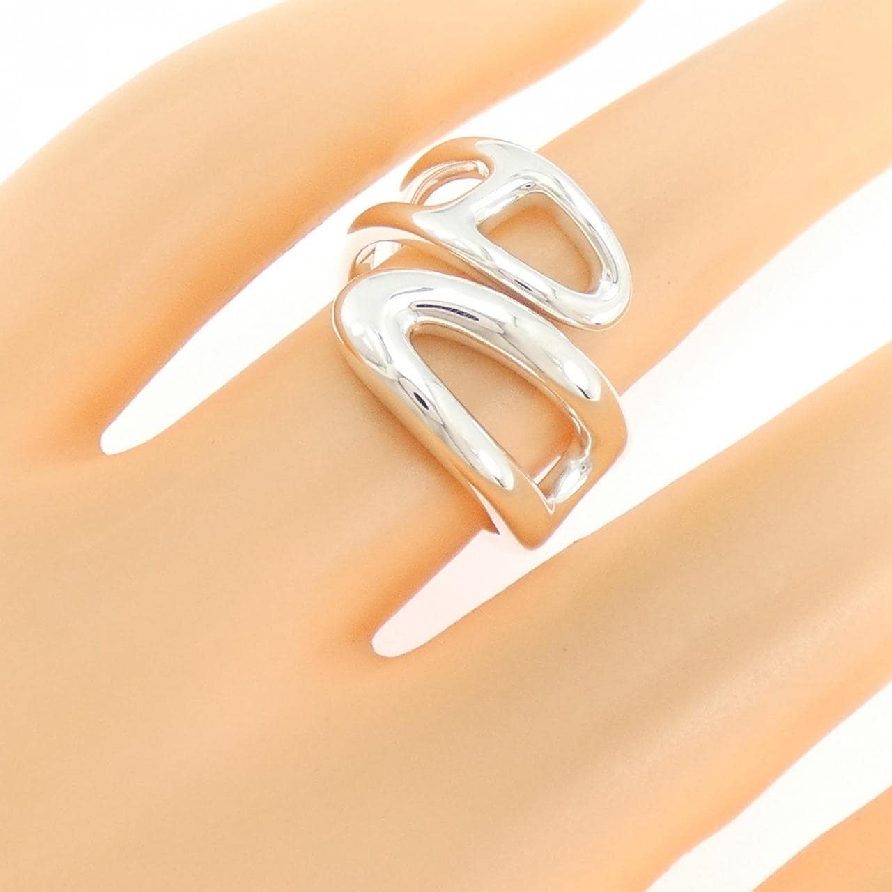 エルメス シェーヌダンクル パンク リング