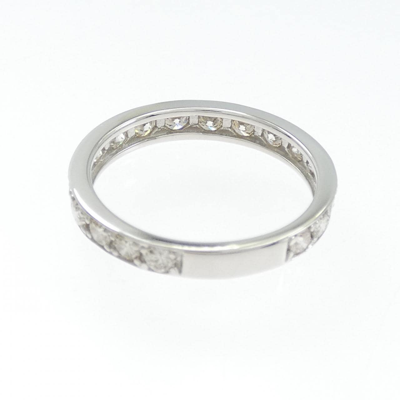 PT900 ハーフエタニティ ダイヤモンド リング 1.00CT