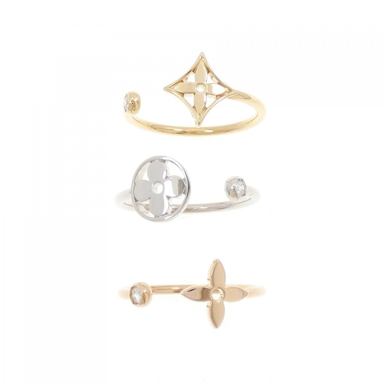 ルイヴィトン バーグモノグラム イディール リング