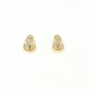 K18YG ダイヤモンド ピアス 0.22CT