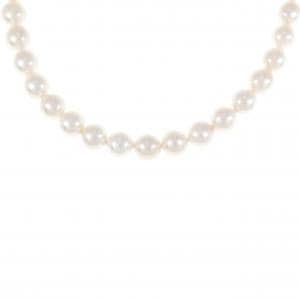 [BRAND NEW] Silver Clasp Akoya Pearl Necklace 7-7.5mm