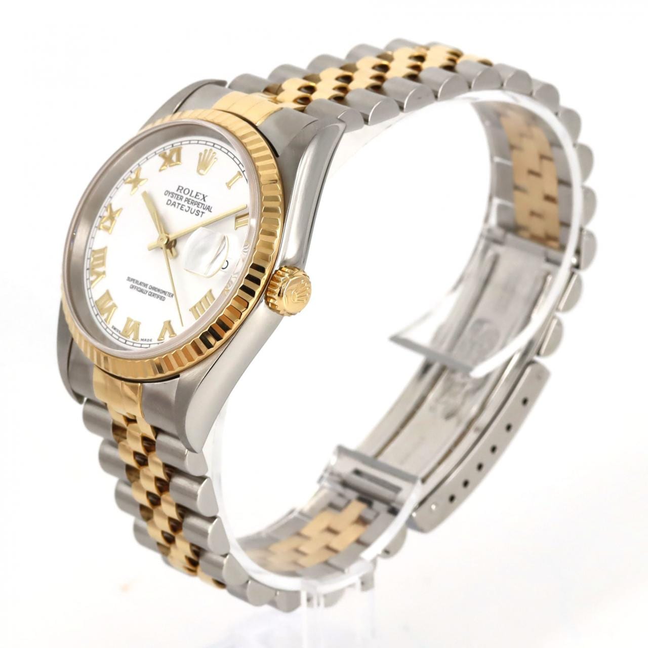 ROLEX Datejust 16233 SSxYG自動上弦P 編號