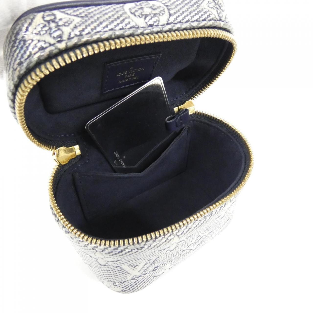 ルイヴィトン モノグラム ラミネーテッドジャカード ミクロ ヴァニティ M82467 ショルダーバッグ