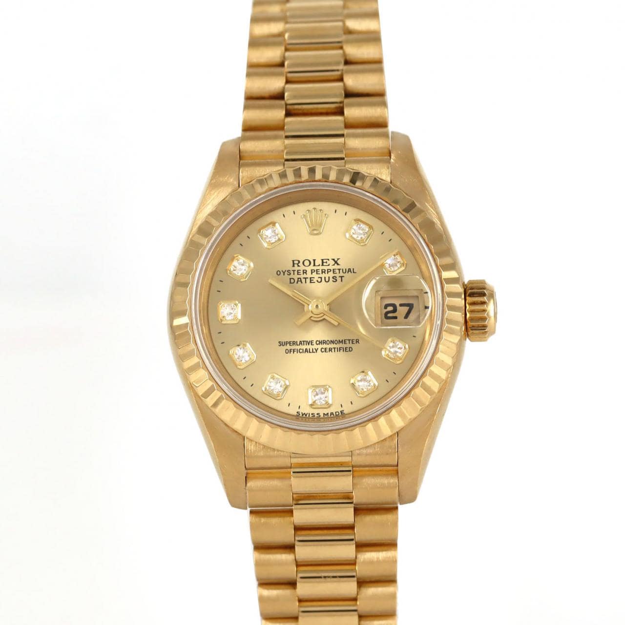 ロレックス デイトジャスト 69178G YG 自動巻 W番