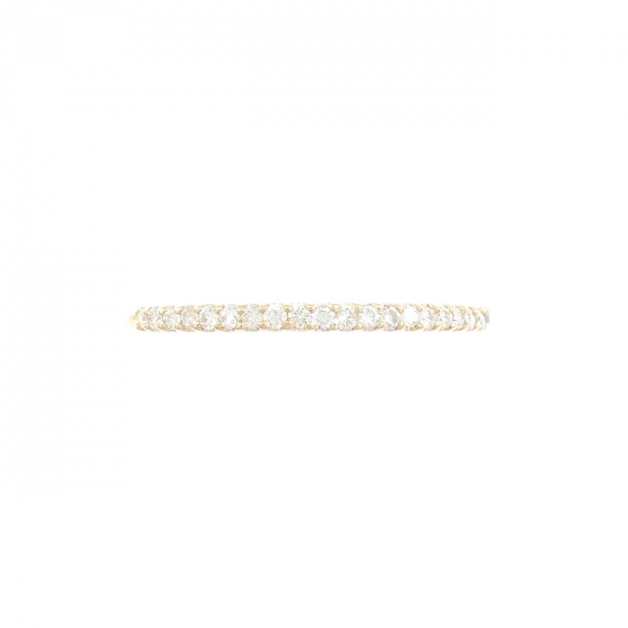 【リメイク】K18YG ダイヤモンド リング 0.10CT