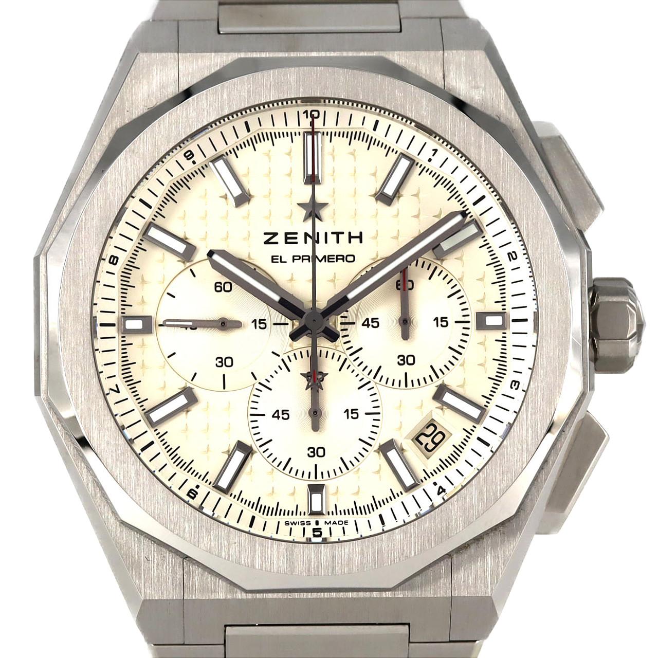 【ノーメンテナンス還元価格】ゼニス デファイスカイラインクロノグラフ 03.9500.3600/01.I001 SS 自動巻