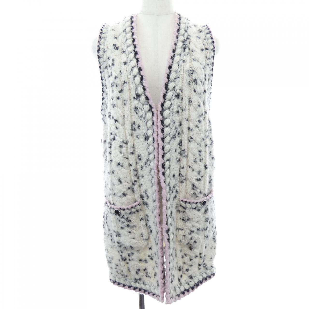 シャネル CHANEL LOOK7 P71038K10190 ロングベスト