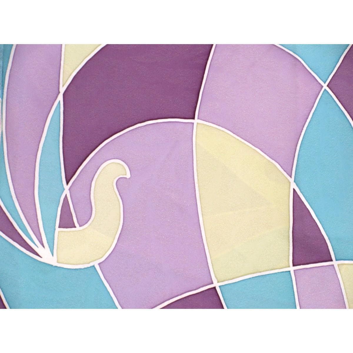 小紋　身幅Ｌ寸　胴抜き仕立て