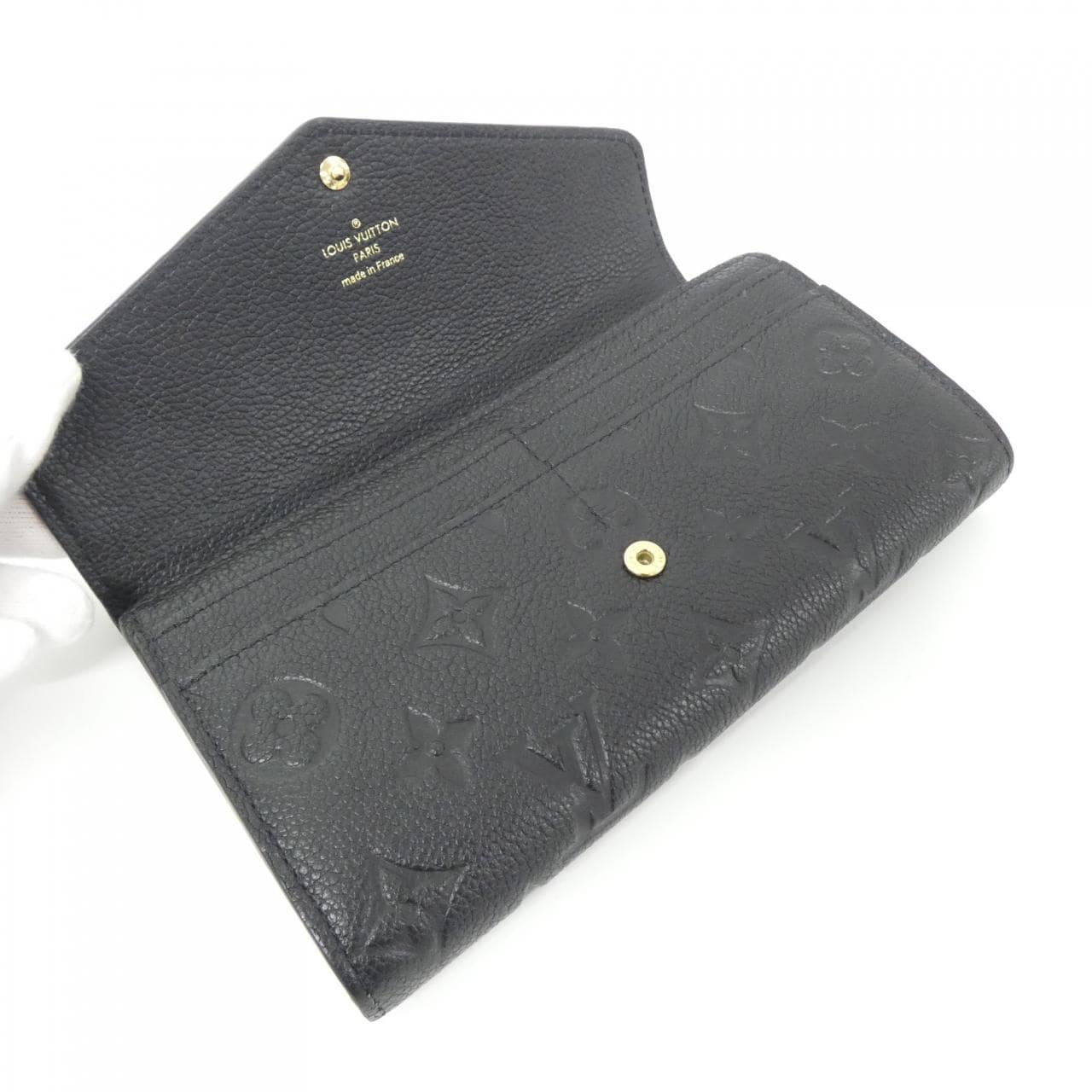 LOUIS VUITTON Monogram Empreinte Portefeuille Sarah M82257 Wallet