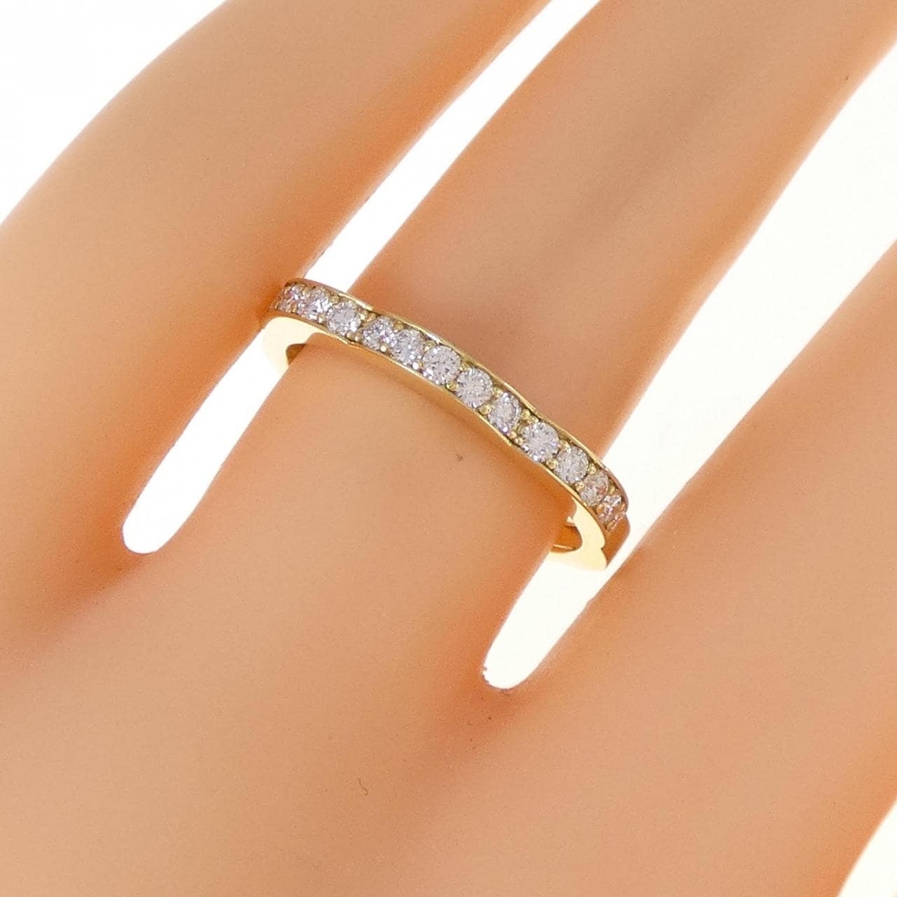 K18YG ダイヤモンド リング 0.30CT