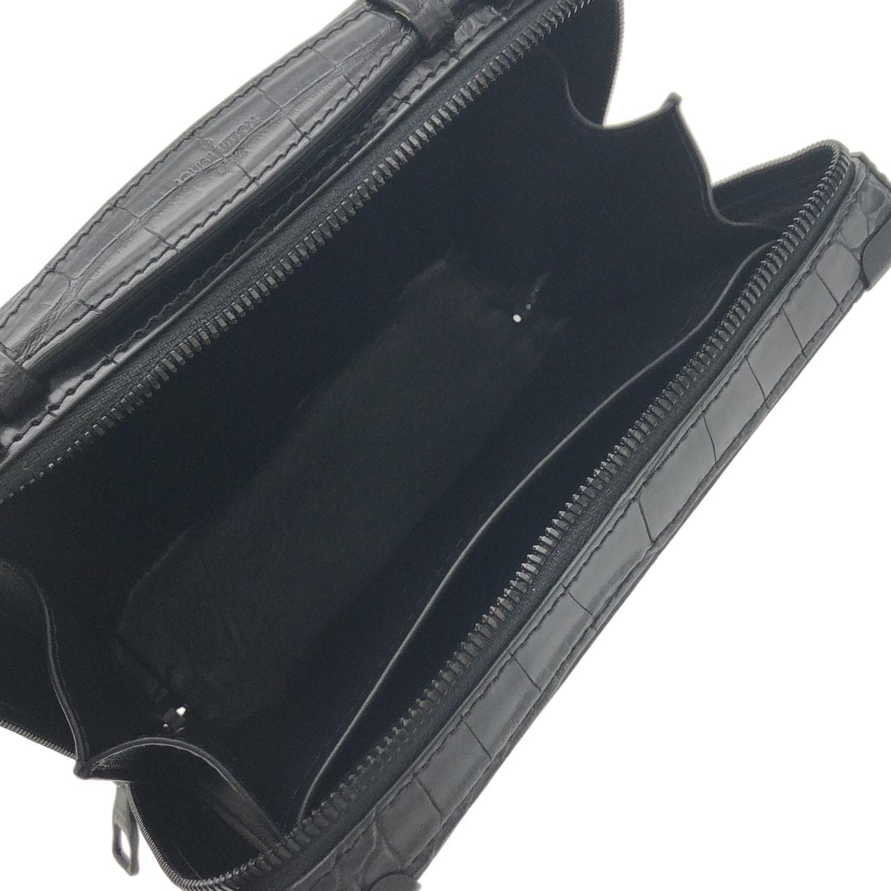 ルイヴィトン エキゾチック レザー ハンドル ソフトトランク N80242 ショルダーバッグ