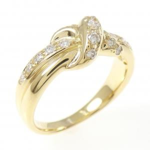 K18YG ダイヤモンド リング 0.32CT
