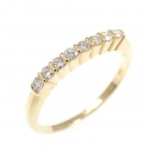K18YG ダイヤモンド リング 0.16CT