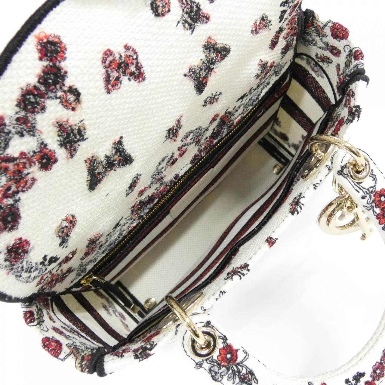 クリスチャンディオール COEUR DES CURIOSITES レディ D-ライト ミディアム M0565OEEI バッグ