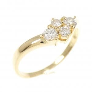 K18YG ダイヤモンド リング 0.30CT