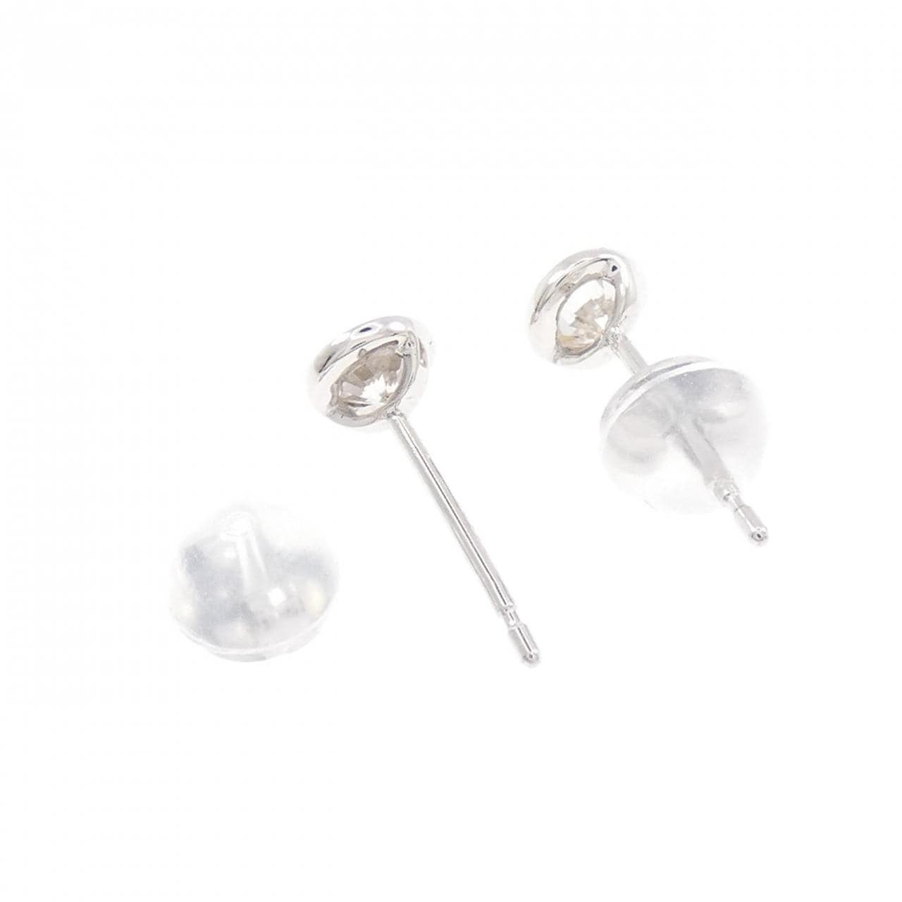 PT900 ダイヤモンド ピアス 0.30CT