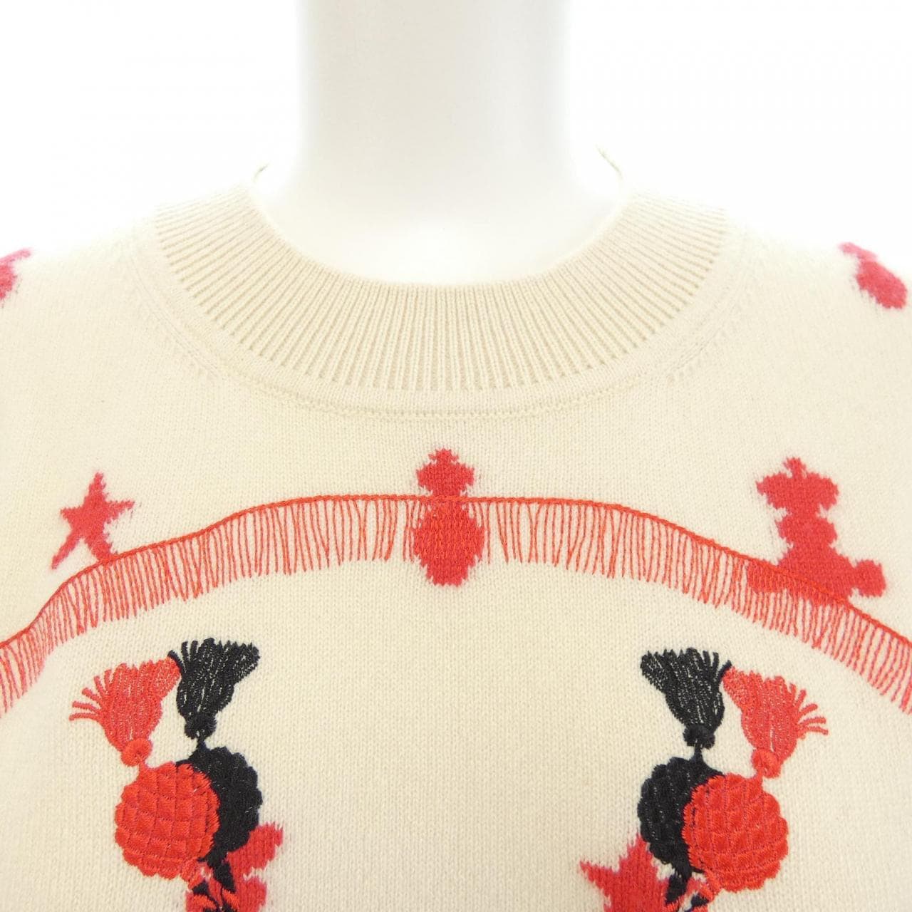 エルメス HERMES POSTE ET CAVALERIE *16-7701. ニット