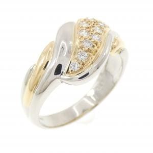 PT900/18KYG ダイヤモンド リング 0.21CT