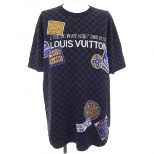 ルイヴィトン LOUIS VUITTON ダミエ ショートスリーブ シグネチャークルーネック HTN10WUQH ニット