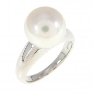 White Butterfly Pearl ring