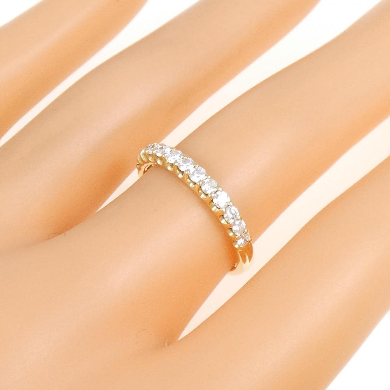 K18YG ダイヤモンド リング 0.40CT