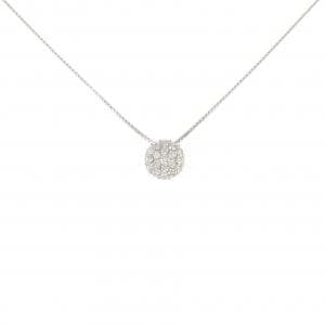 PT900/PT850 ダイヤモンド ネックレス 0.45CT