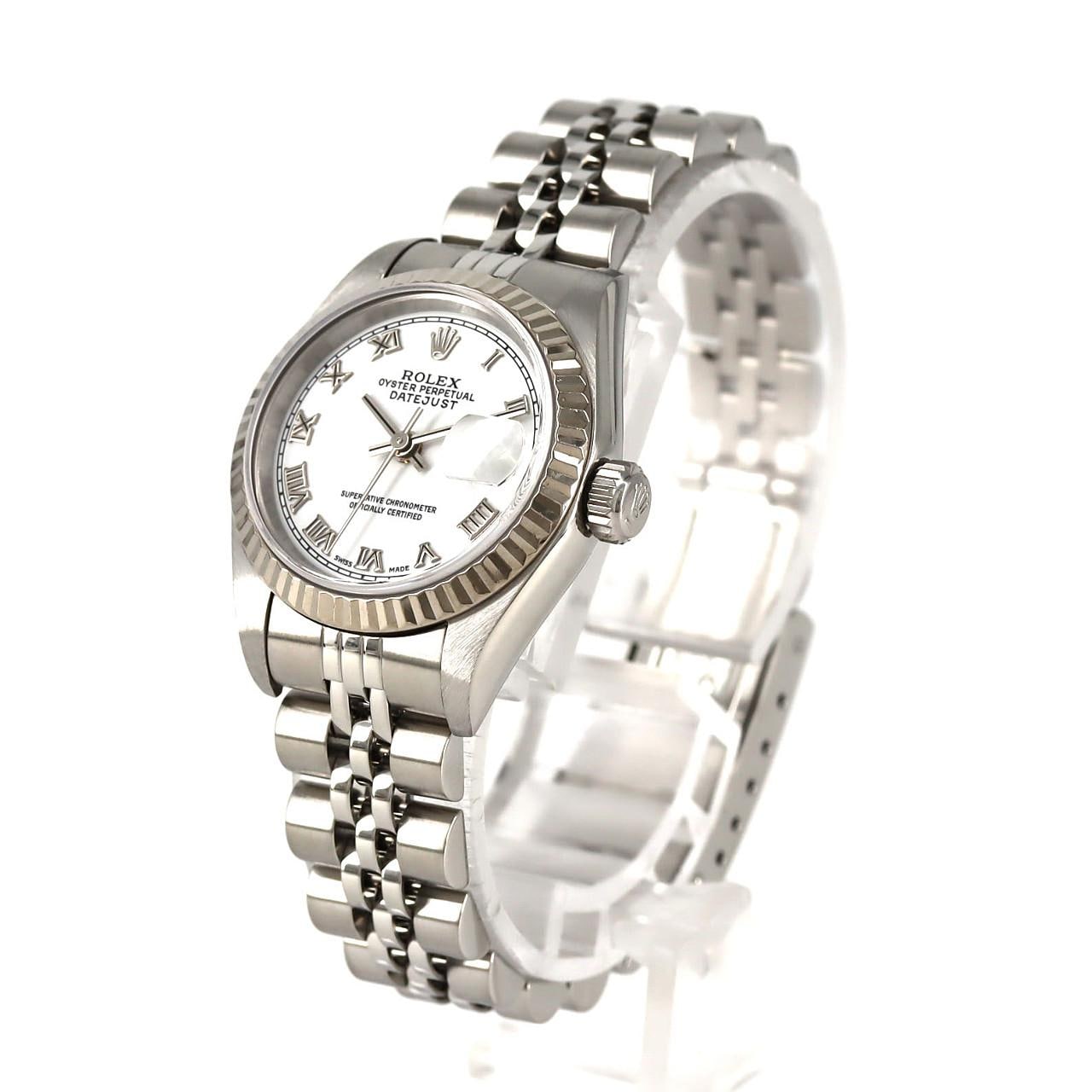 ロレックス デイトジャスト 79174 SSxWG 自動巻 F番