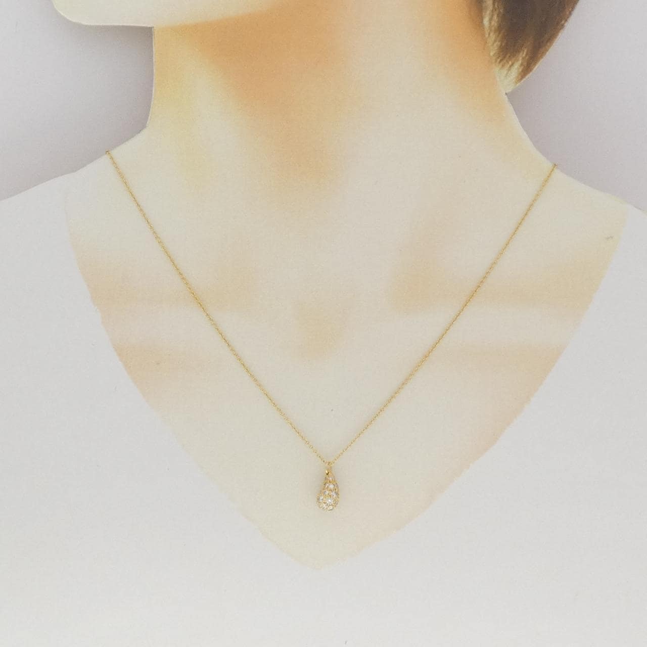 ティファニー ティアドロップ スモール ネックレス