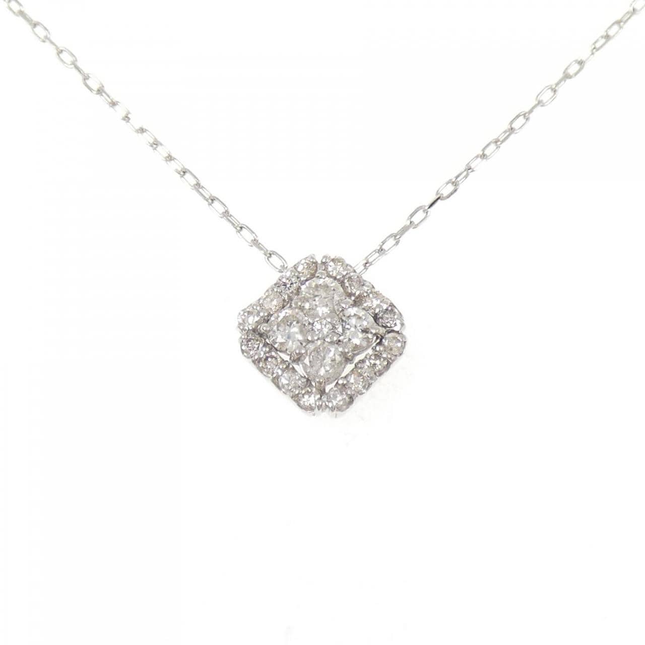 PT900/PT850 ダイヤモンド ネックレス 0.50CT