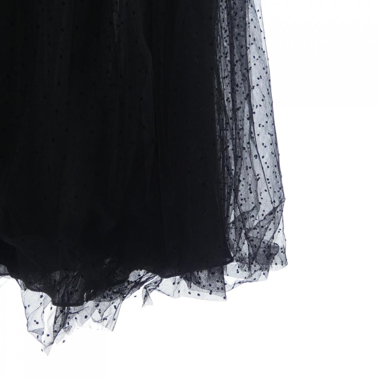 クリスチャンディオール CHRISTIAN DIOR プリーツ ミディスカート プリュムティ チュール 841J50A8810 スカート