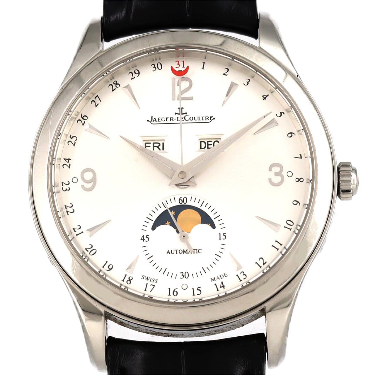 【ノーメンテナンス特価】ジャガー･ルクルト マスターカレンダー 176.8.12.S/Q1558420 SS 自動巻