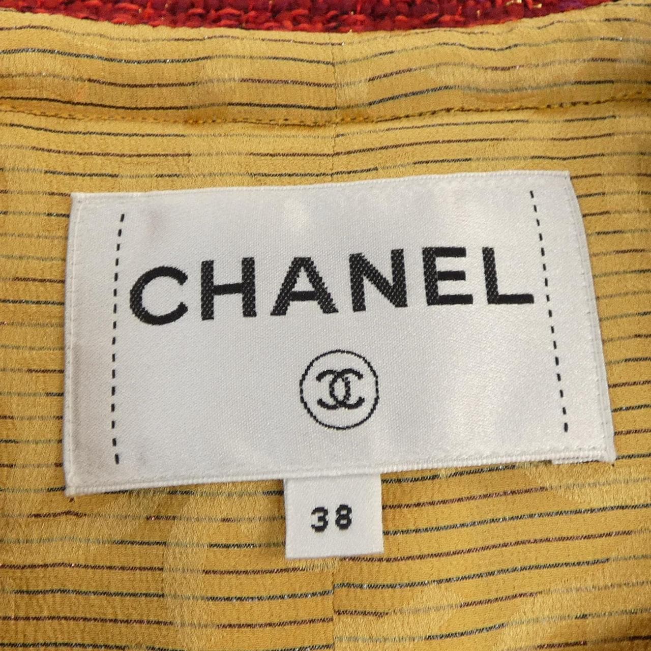 シャネル CHANEL ノーカラージャケット