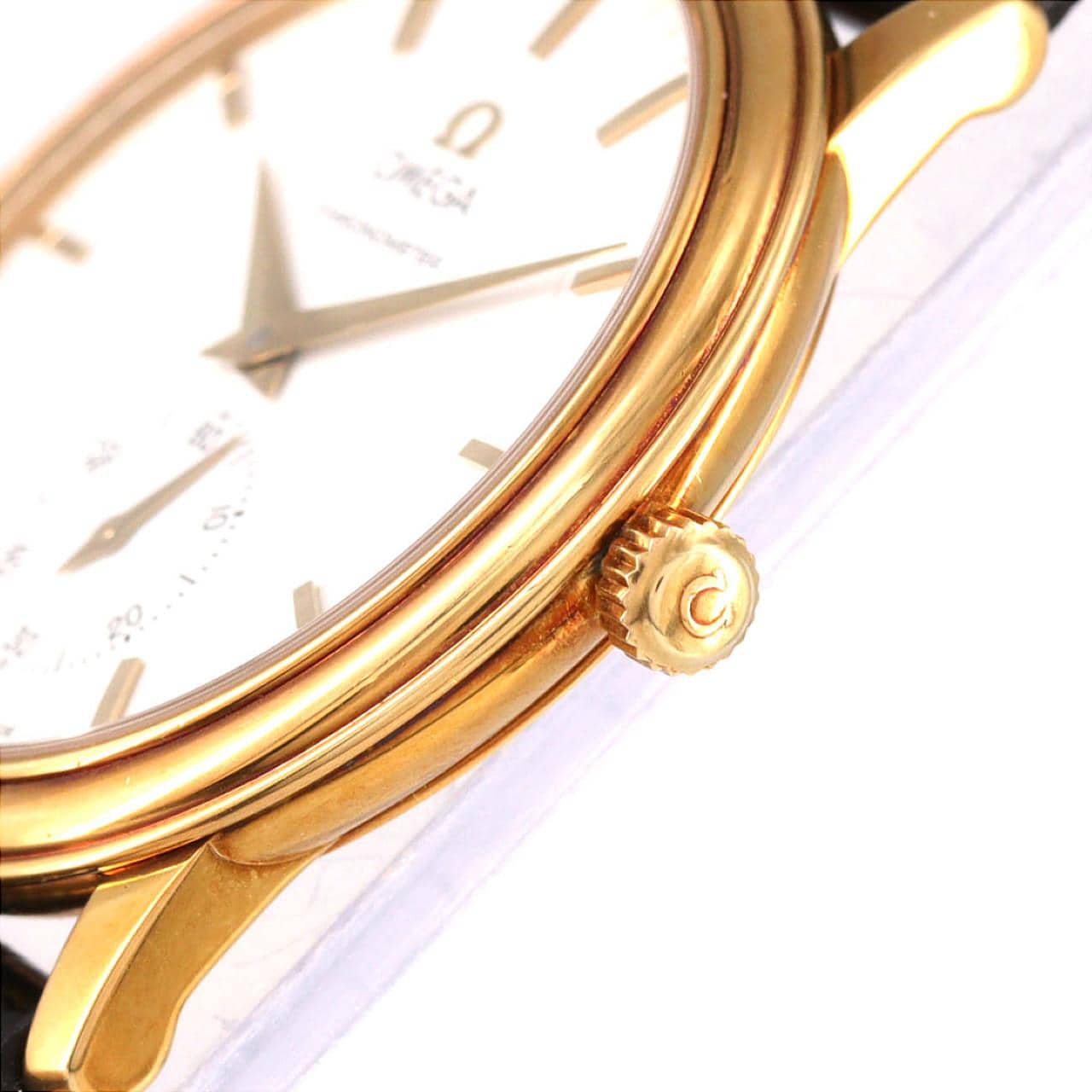 【ノーメンテナンス還元価格】オメガ デ･ヴィル クロノメーター YG YG 手巻