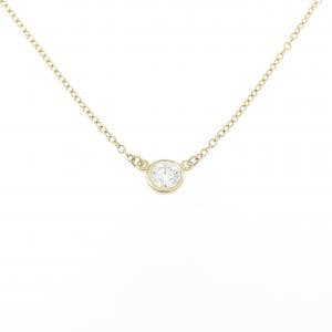 ティファニー バイザヤード ネックレス 0.22CT H VVS1 3EXT