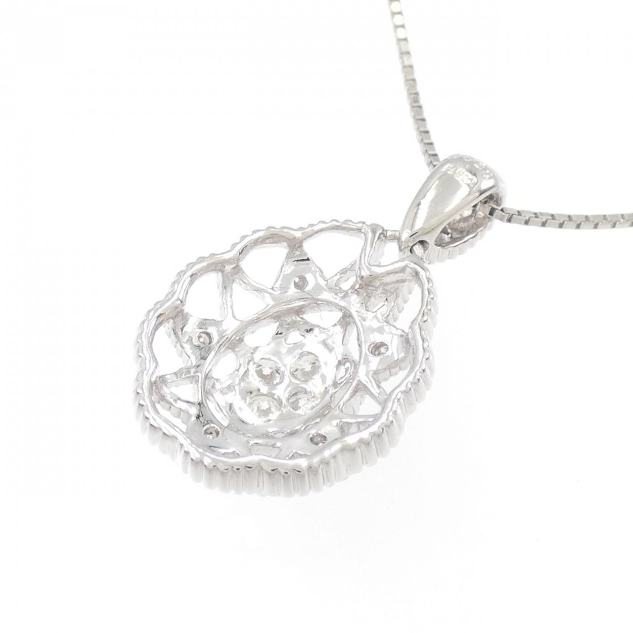 PT ダイヤモンド ネックレス 0.20CT