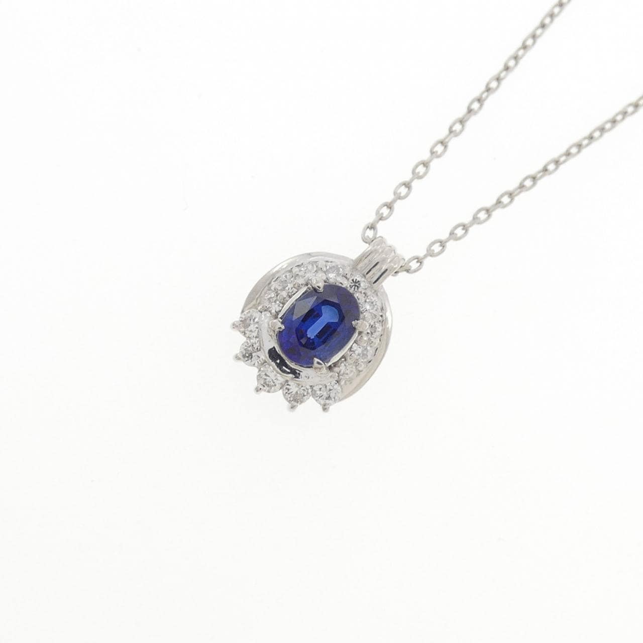 PT900/PT850 サファイヤ ネックレス 0.48CT