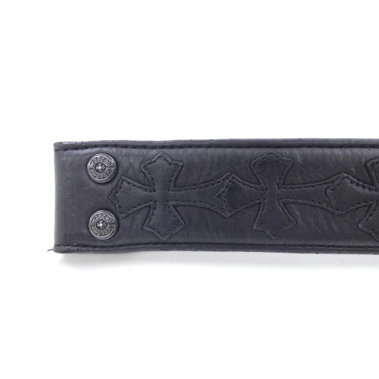 クロムハーツ CHROME HEARTS 1.5 STRAP CEMETERY CROSS 2241 304 8025 BELT