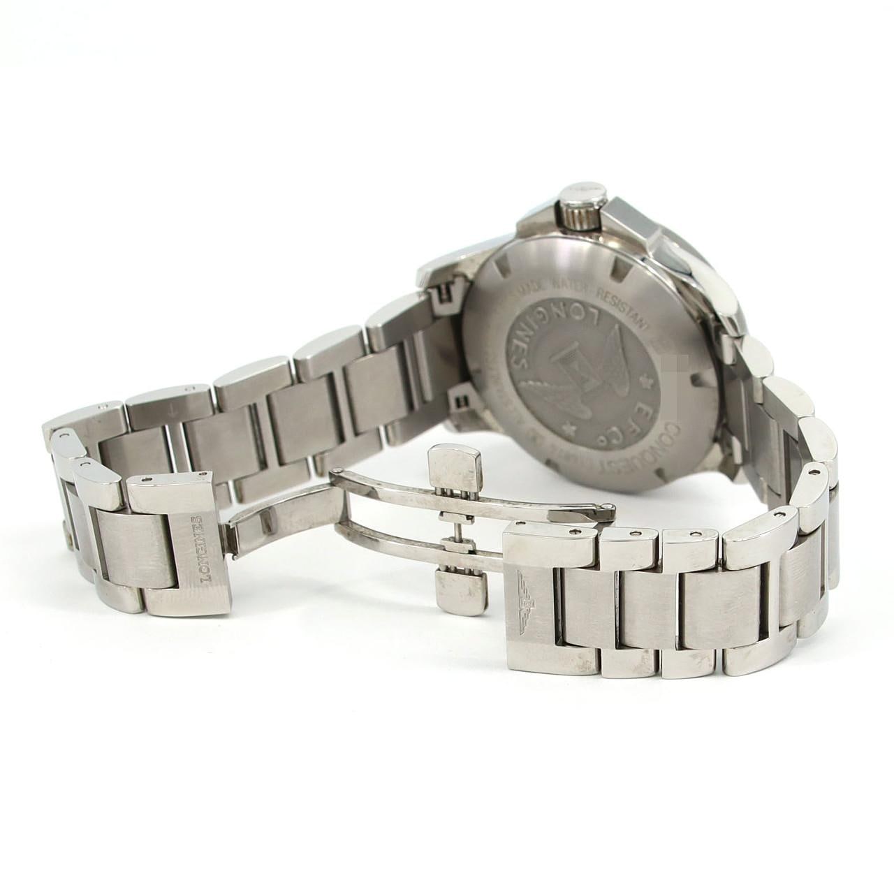 ロンジン コンクエストGMT L3.687.4.56.6 SS 自動巻