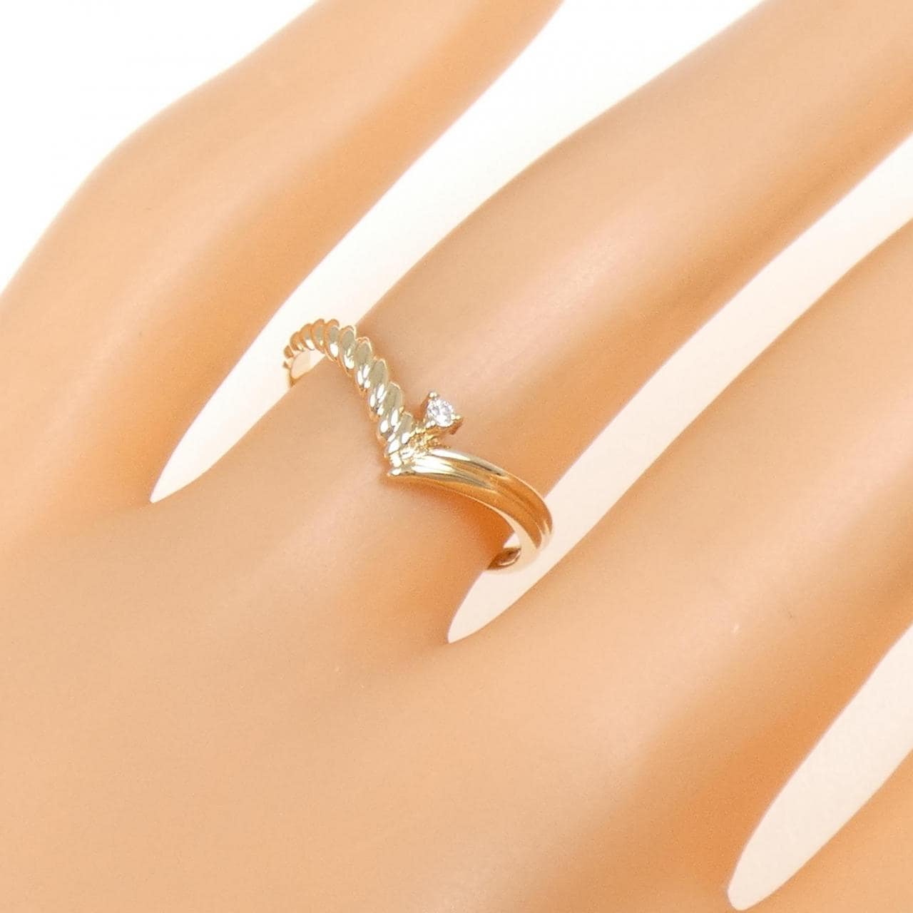 K9YG ダイヤモンド リング