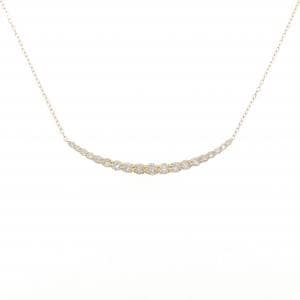 K18YG ダイヤモンド ネックレス 1.00CT