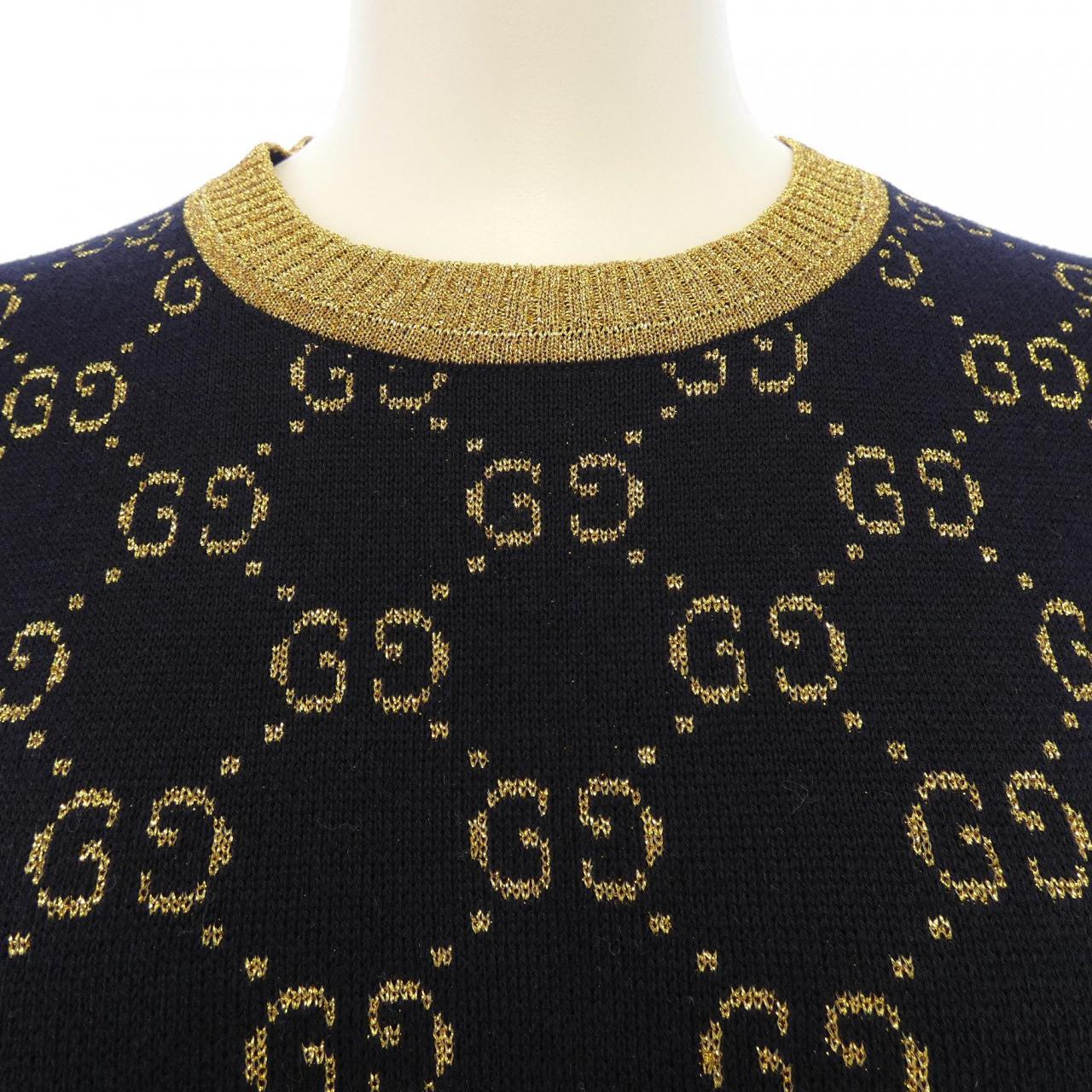 グッチ GUCCI GGコットンラメ ファブリックトップス 526759-X9W83 ニット