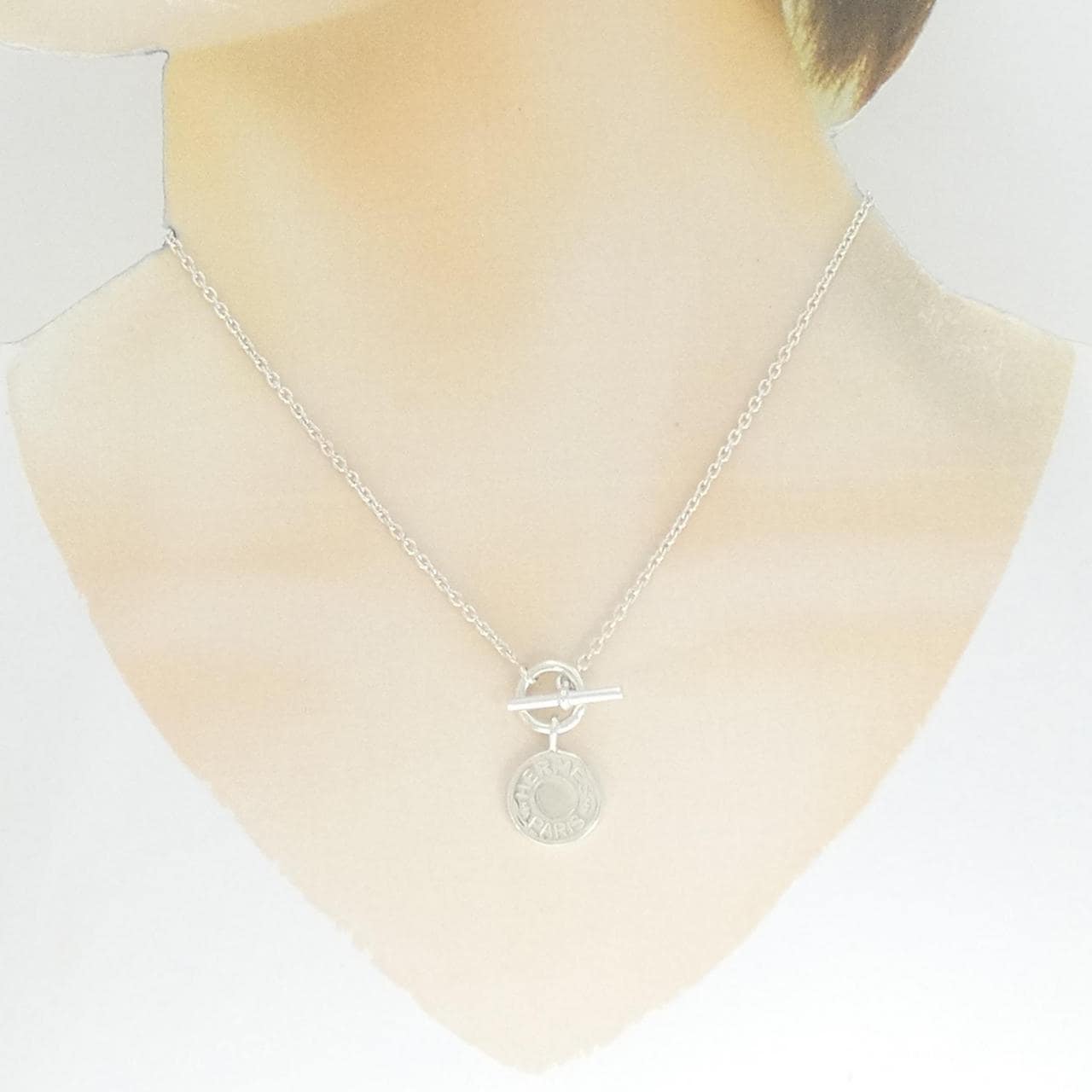 HERMES amulettes H 五彩紙屑項鍊