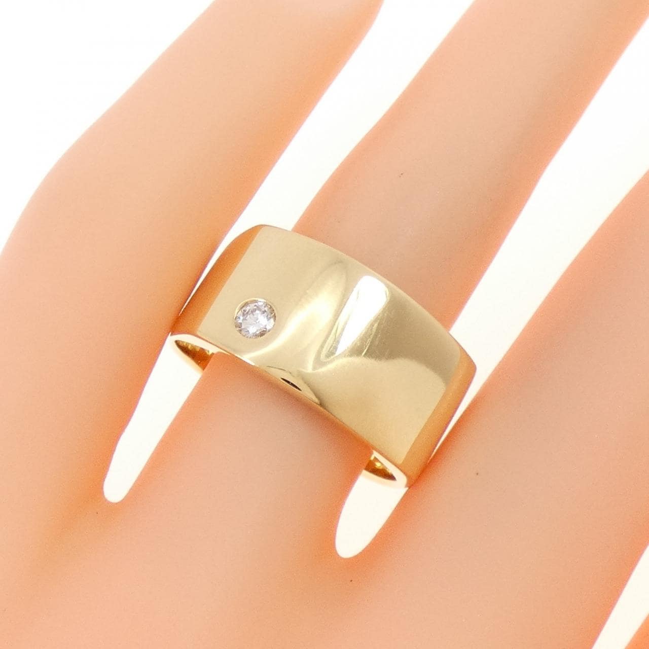 Ginza Tanaka Diamond Ring 0.10CT