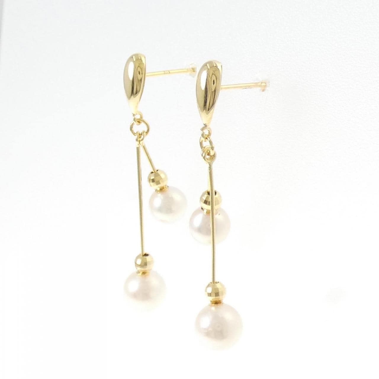 K18YG アコヤパール ピアス