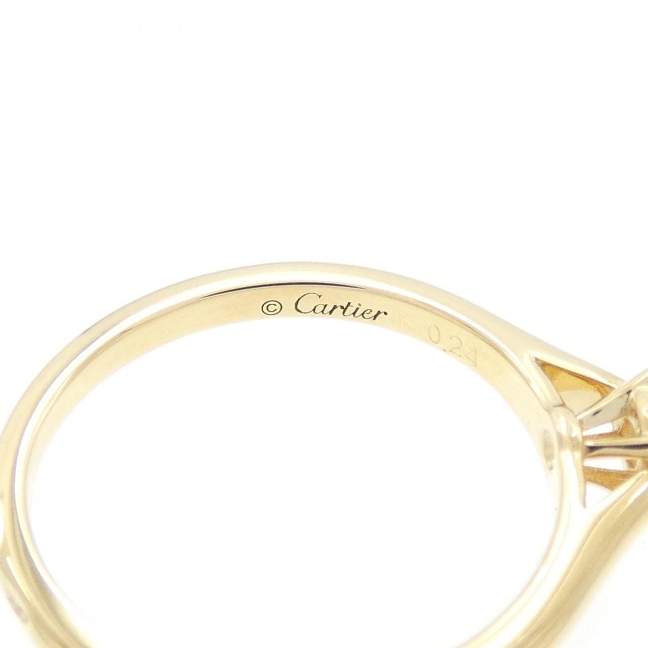 Cartier MK Kofil Ring 0.24CT F VS1 3EXT