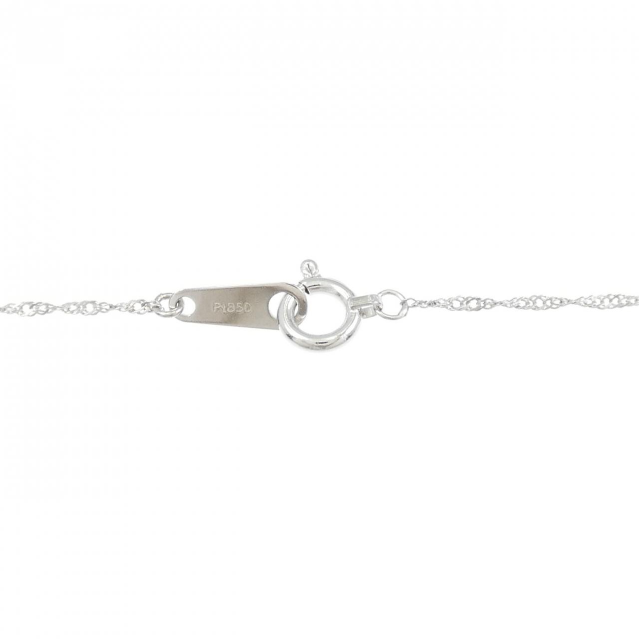 PT900/PT850 ダイヤモンド ネックレス 0.12CT