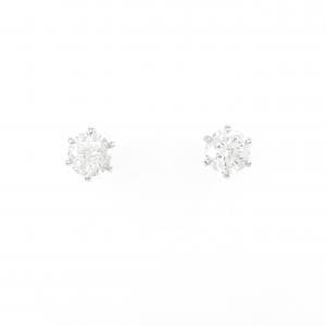 【リメイク】PT/ST ダイヤモンド ピアス 0.506CT 0.530CT H I1 Good