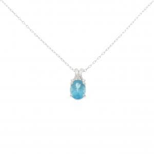 K18WG アパタイト ネックレス 1.01CT