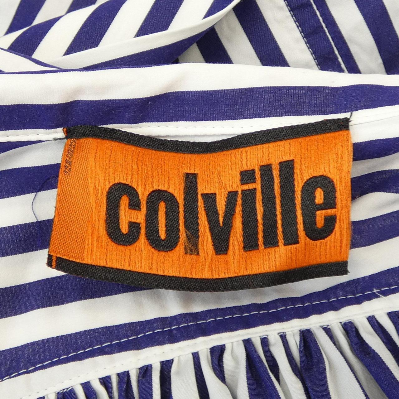 コルヴィル colville CV23777WHBL シャツ