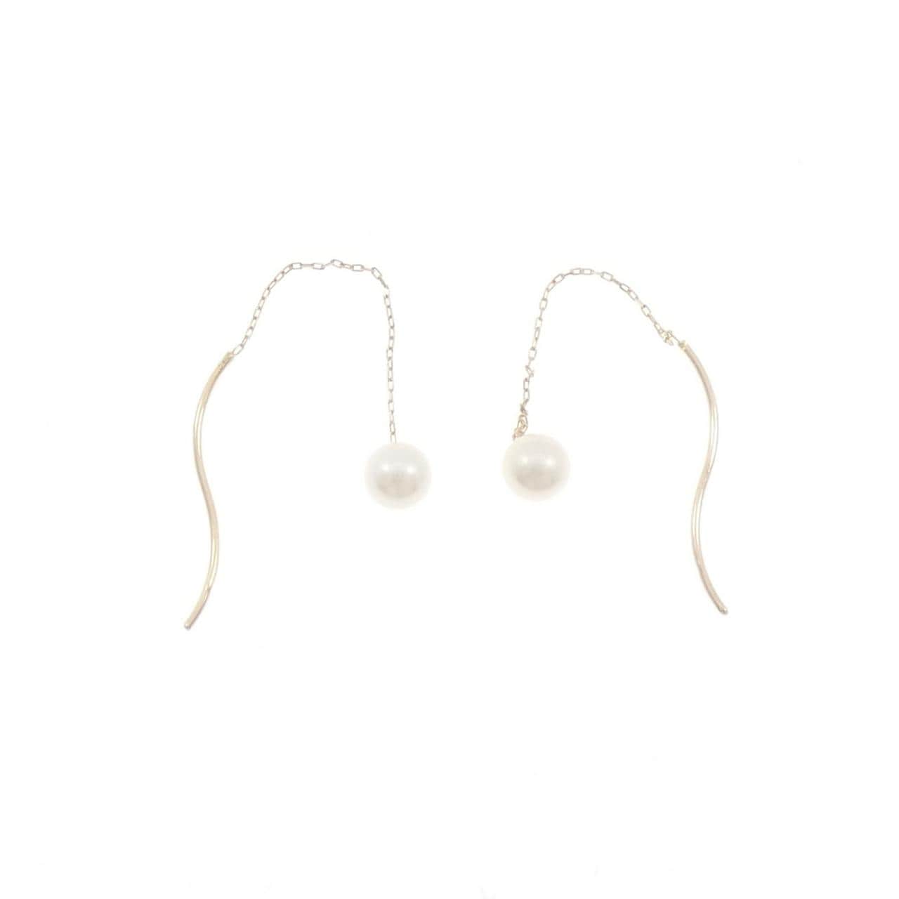 K10YG アコヤパール ピアス 4.8mm